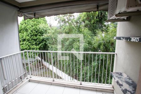 Varanda da Sala de apartamento à venda com 2 quartos, 60m² em Taquara, Rio de Janeiro