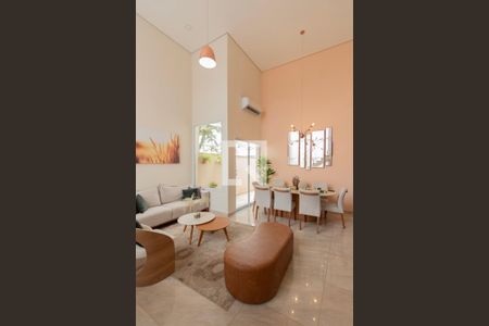 Sala  de casa de condomínio para alugar com 3 quartos, 208m² em Loteamento Dinora Rosa, Sorocaba