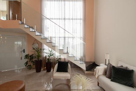 Sala  de casa de condomínio para alugar com 3 quartos, 208m² em Loteamento Dinora Rosa, Sorocaba