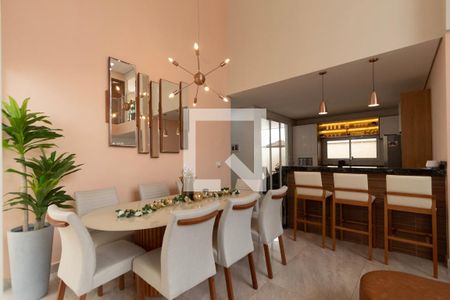 Sala  de casa de condomínio para alugar com 3 quartos, 208m² em Loteamento Dinora Rosa, Sorocaba