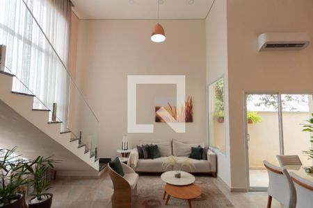 Sala  de casa de condomínio para alugar com 3 quartos, 208m² em Loteamento Dinora Rosa, Sorocaba