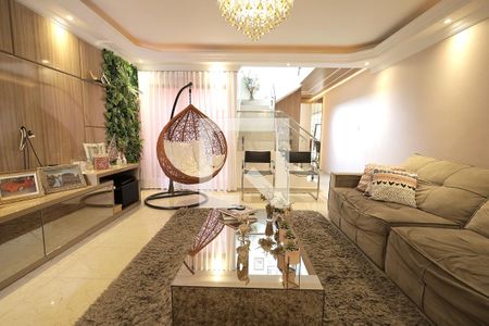 Sala de casa para alugar com 4 quartos, 335m² em Vila Sao Pedro, Santo André