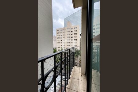 Varanda  de apartamento para alugar com 1 quarto, 45m² em Consolação, São Paulo