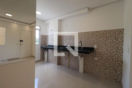 Cozinha de apartamento para alugar com 2 quartos, 43m² em Jardim Heitor Rigon, Ribeirão Preto