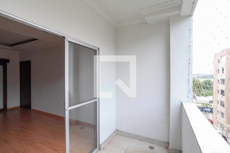 Varanda da sala de apartamento à venda com 3 quartos, 75m² em Pampulha, Belo Horizonte
