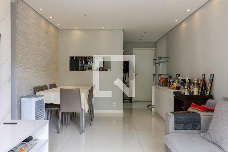 Sala de apartamento à venda com 3 quartos, 74m² em Jardim Ampliacao, São Paulo