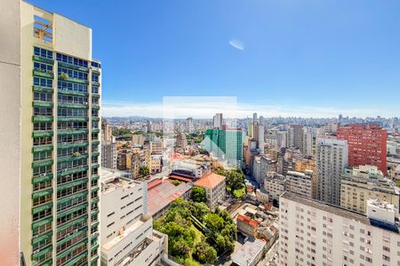Vista da Sala de apartamento para alugar com 1 quarto, 24m² em Sé, São Paulo