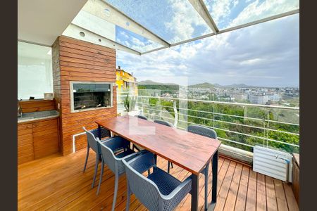 Área gourmet de apartamento para alugar com 4 quartos, 423m² em Canasvieiras, Florianópolis
