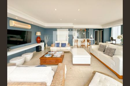 Sala de TV de apartamento para alugar com 4 quartos, 423m² em Canasvieiras, Florianópolis