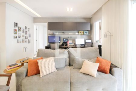 Sala de apartamento à venda com 2 quartos, 92m² em Vila Regente Feijó, São Paulo