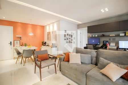 Sala de apartamento à venda com 2 quartos, 92m² em Vila Regente Feijó, São Paulo