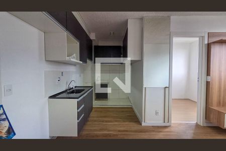 Cozinha de apartamento para alugar com 2 quartos, 35m² em Usina Piratininga, São Paulo