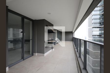 Varanda gourmet de apartamento para alugar com 3 quartos, 186m² em Real Parque, São Paulo