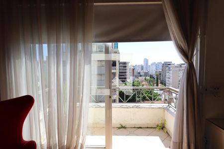  Janela da Sala de apartamento para alugar com 1 quarto, 97m² em Moinhos de Vento, Porto Alegre