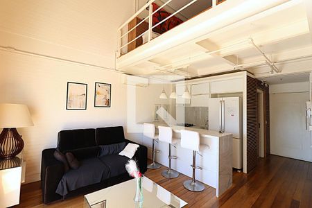 Sala de apartamento para alugar com 1 quarto, 97m² em Moinhos de Vento, Porto Alegre