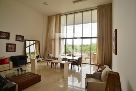 Sala de apartamento para alugar com 4 quartos, 497m² em Barra da Tijuca, Rio de Janeiro