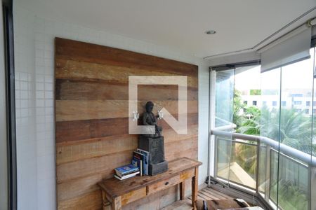 Varanda de apartamento para alugar com 4 quartos, 497m² em Barra da Tijuca, Rio de Janeiro