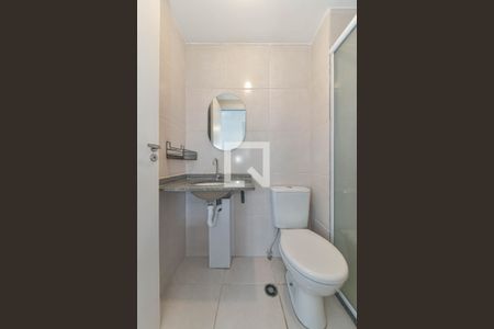 Banheiro de apartamento para alugar com 2 quartos, 36m² em Jardim Caravelas, São Paulo