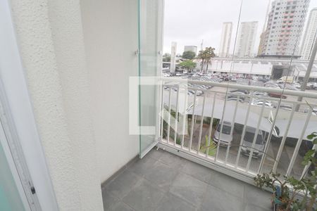 Varanda da Sala de apartamento para alugar com 2 quartos, 64m² em Jardim, Santo André