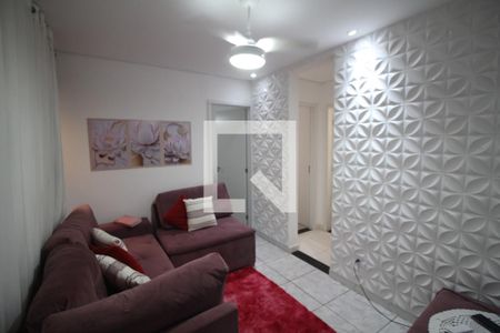 Sala de apartamento à venda com 2 quartos, 44m² em Riacho das Pedras, Contagem