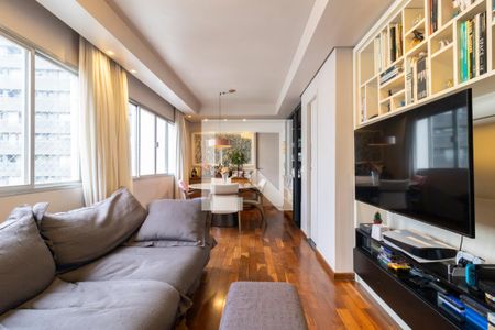Sala de apartamento à venda com 2 quartos, 75m² em Itaim Bibi, São Paulo