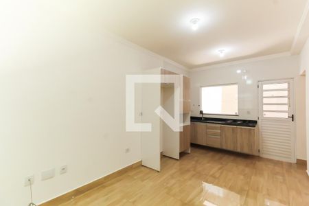 Sala/Cozinha de apartamento à venda com 1 quarto, 36m² em Belenzinho, São Paulo