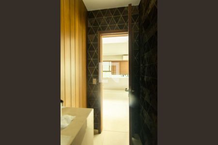 Lavabo de casa de condomínio para alugar com 4 quartos, 260m² em Santa Quiteria, Curitiba