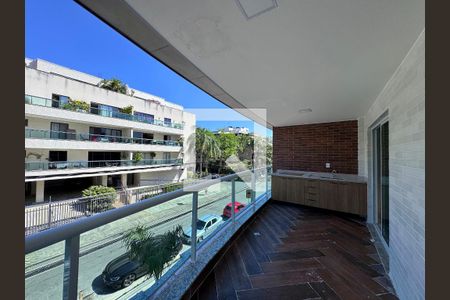 Varanda de apartamento à venda com 3 quartos, 80m² em Recreio dos Bandeirantes, Rio de Janeiro