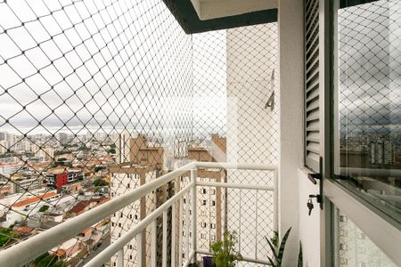 Varanda da Sala de apartamento à venda com 3 quartos, 68m² em Vila Esperança, São Paulo