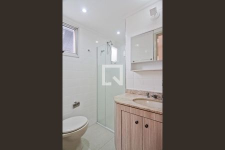 Banheiro da Suíte de apartamento à venda com 3 quartos, 64m² em City América, São Paulo