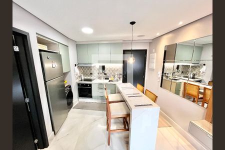 Sala/Cozinha de apartamento para alugar com 1 quarto, 34m² em Santana, São Paulo