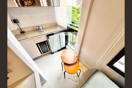 Sala/Cozinha de apartamento para alugar com 1 quarto, 34m² em Santana, São Paulo
