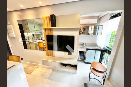 Sala/Cozinha de apartamento para alugar com 1 quarto, 34m² em Santana, São Paulo