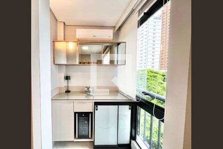 Sala/Cozinha de apartamento para alugar com 1 quarto, 34m² em Santana, São Paulo