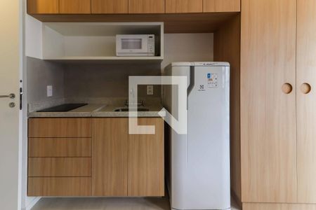 Studio - Quarto e Cozinha de kitnet/studio para alugar com 1 quarto, 20m² em Butantã, São Paulo