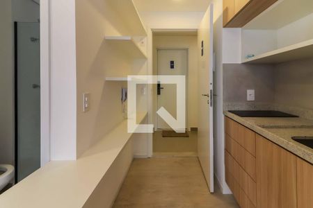 Studio - Quarto e Cozinha de kitnet/studio para alugar com 1 quarto, 20m² em Butantã, São Paulo