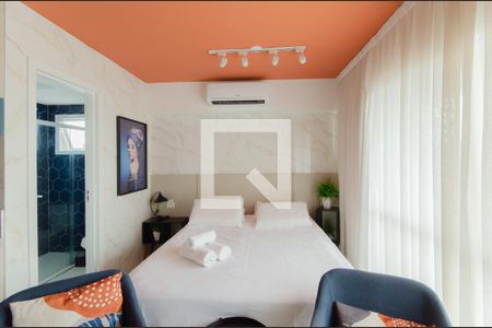 Sala/Quarto de kitnet/studio à venda com 1 quarto, 27m² em Liberdade, São Paulo