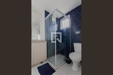 Banheiro de kitnet/studio à venda com 1 quarto, 27m² em Liberdade, São Paulo