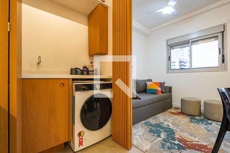 Sala/Cozinha de apartamento para alugar com 1 quarto, 42m² em Pinheiros, São Paulo