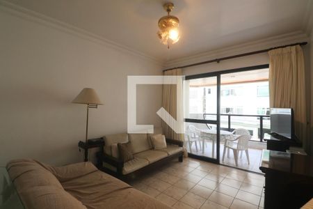 Sala de apartamento para alugar com 2 quartos, 110m² em Barra Funda, Guarujá