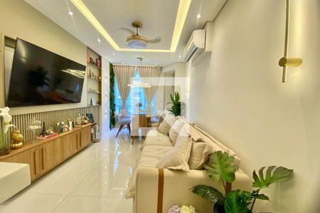 Sala  de apartamento à venda com 2 quartos, 83m² em Copacabana, Rio de Janeiro