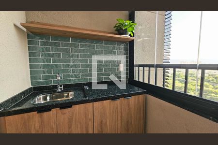 Varanda gourmet de apartamento para alugar com 2 quartos, 68m² em Engordadouro, Jundiaí