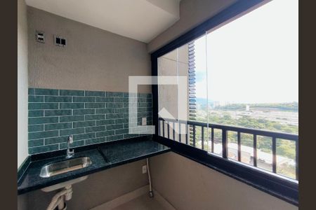 Varanda gourmet de apartamento para alugar com 2 quartos, 68m² em Engordadouro, Jundiaí