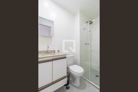 Banheiro de apartamento para alugar com 1 quarto, 46m² em Vila Militar, Barueri