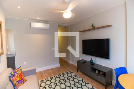 Sala de apartamento para alugar com 2 quartos, 52m² em Icaraí, Niterói