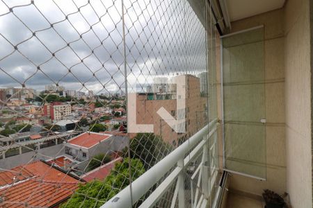 Varanda da Sala de apartamento para alugar com 4 quartos, 145m² em Nova Gerti, São Caetano do Sul