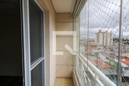 Varanda da Sala de apartamento para alugar com 4 quartos, 145m² em Nova Gerti, São Caetano do Sul