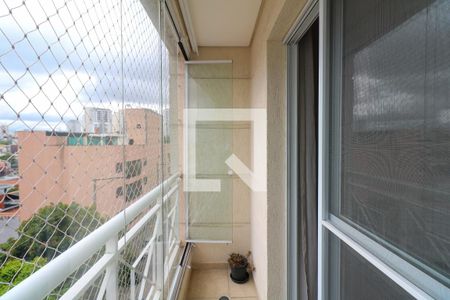 Varanda da Sala de apartamento para alugar com 4 quartos, 145m² em Nova Gerti, São Caetano do Sul