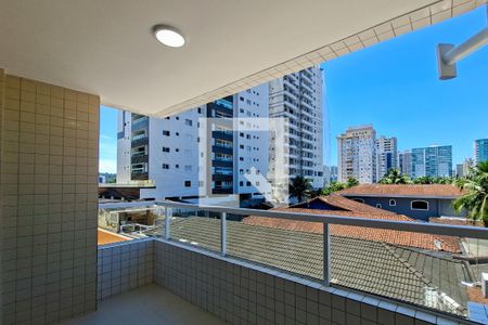 Sacada  de apartamento para alugar com 2 quartos, 57m² em Canto do Forte, Praia Grande
