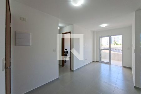 Sala de apartamento para alugar com 2 quartos, 57m² em Canto do Forte, Praia Grande